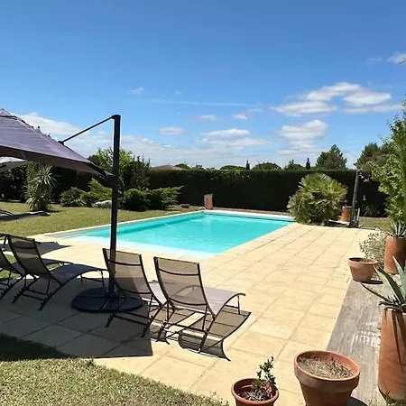 Villa Gorgeous 5 Bedroom With Air Con, Heated Pool And Garden For 12